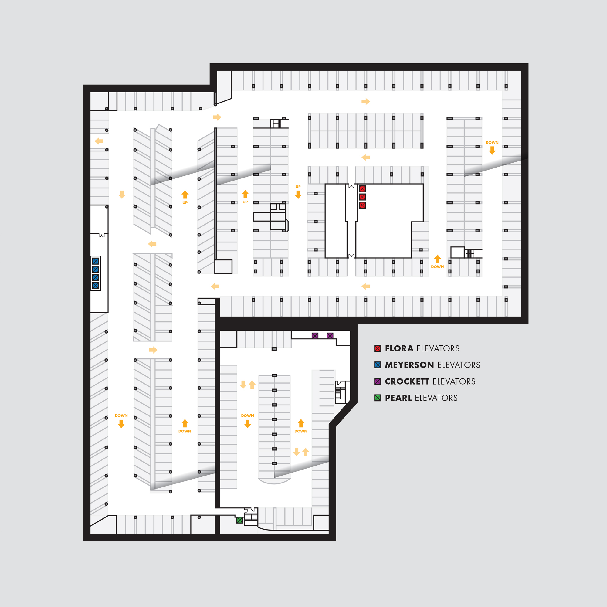PARKING LEVEL MAP